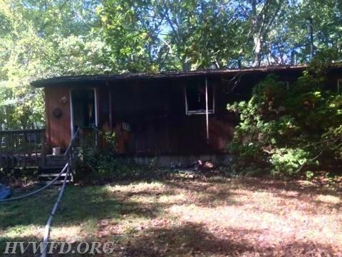 Ashaway House Fire 10/5/14